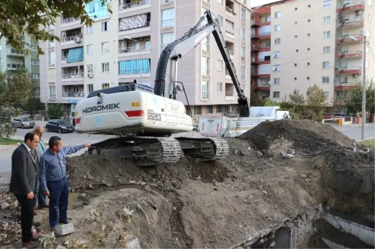 Kapatılan Derede Çökme Meydana Geldi