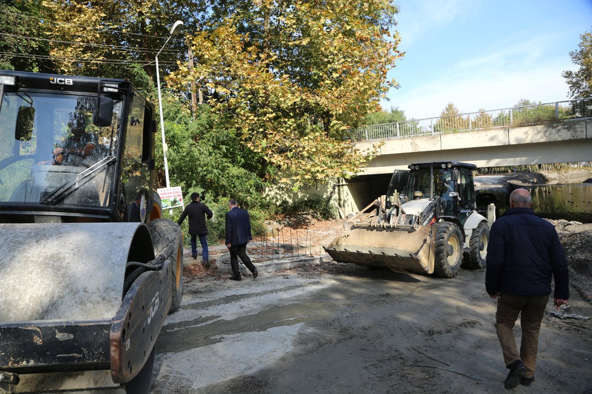 Sapanca Belediyesi Kurtköy Demiryolu Alt Geçit Sorununu Bitirdi