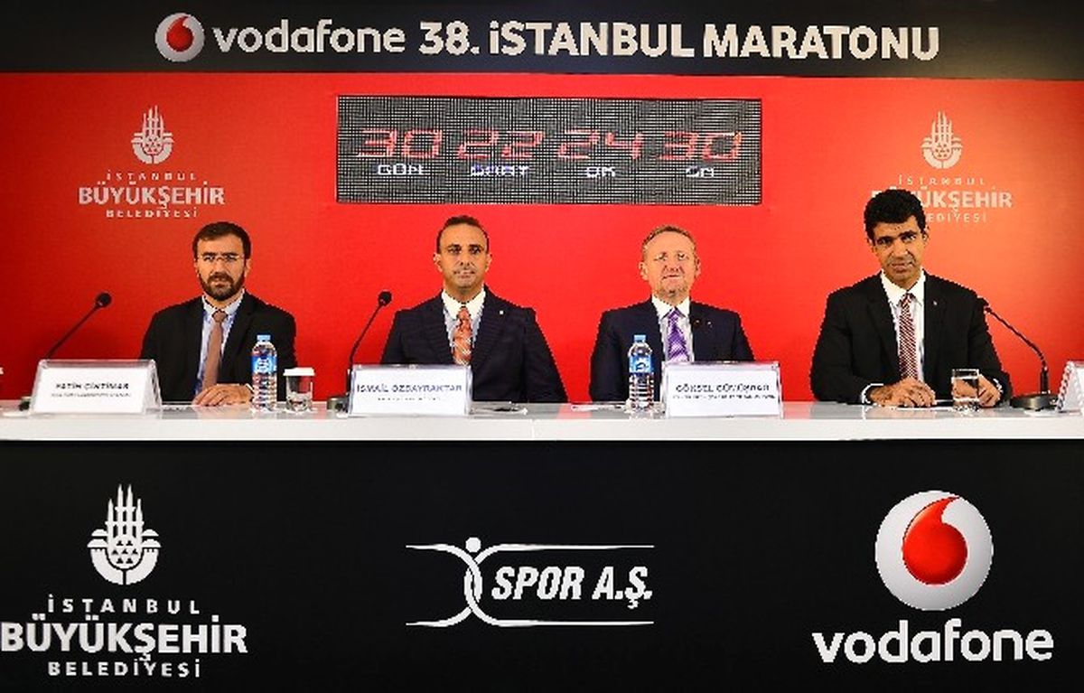 Vodafone 38. İstanbul Maratonu\'nun Startı Verildi