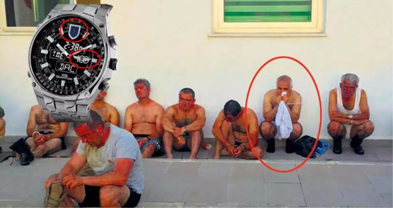 Adil Öksüz\'ün Saatinde Hava Kuvvetleri Amblemi