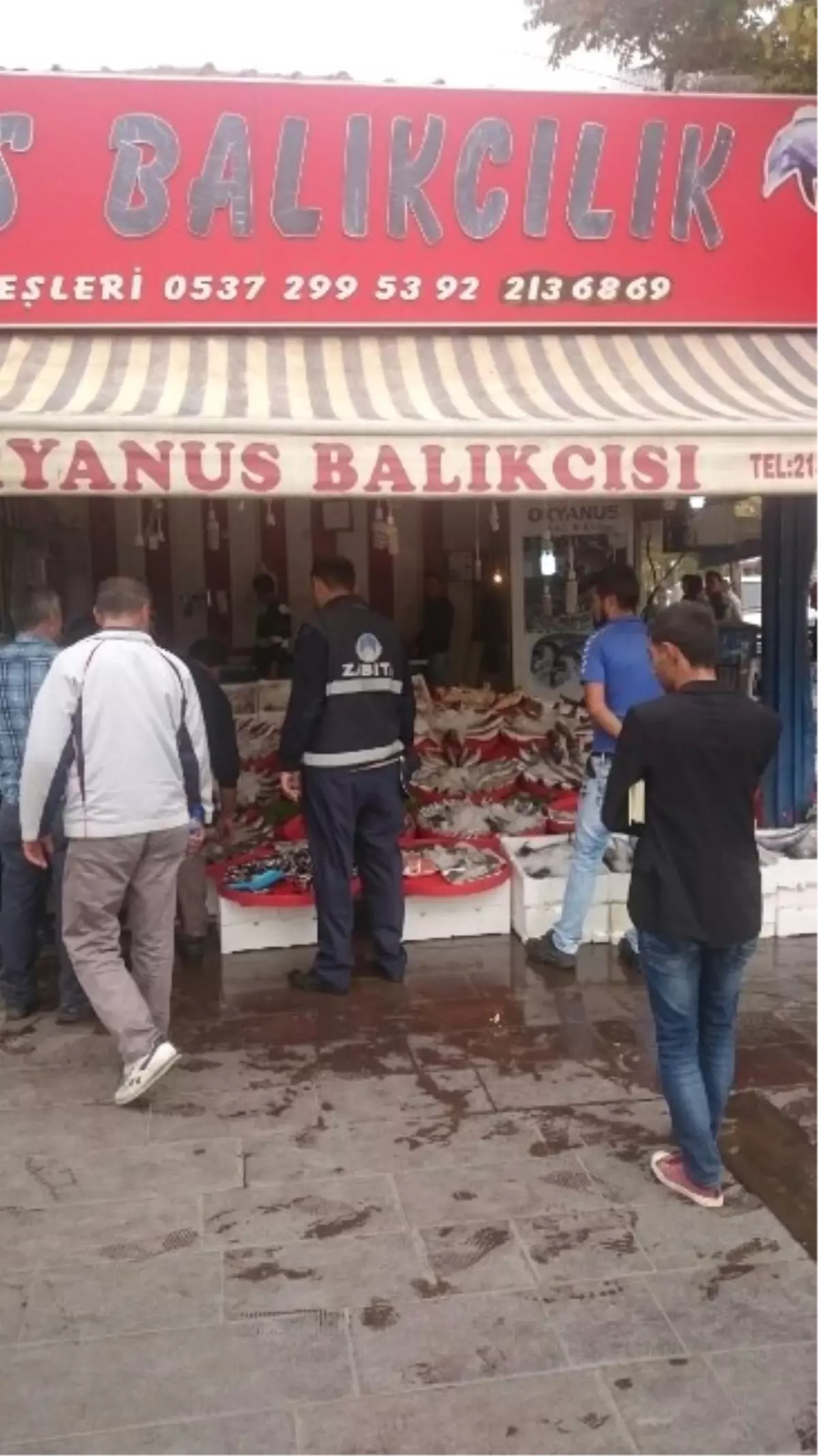 Aksaray\'da Balıkçılar Denetleniyor