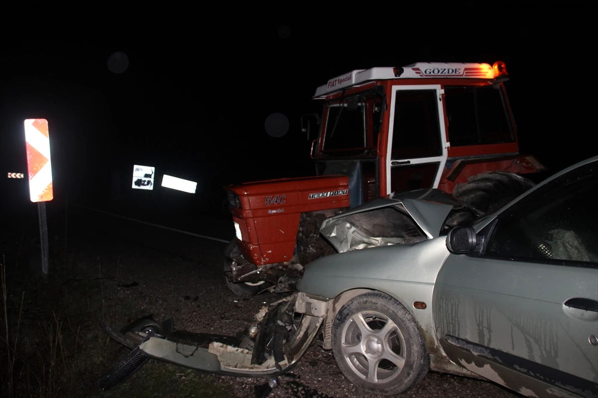 Azdavay\'da Trafik Kazası: 1 Yaralı