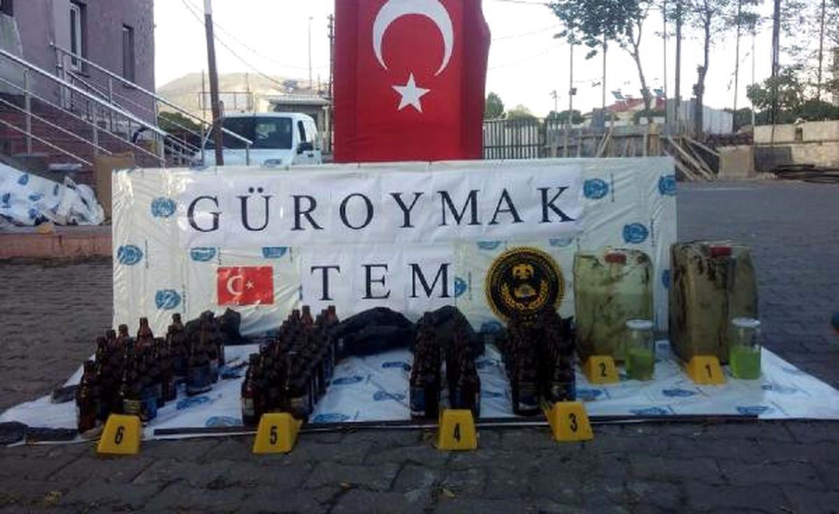 Bitlis\'te Toprağa Gömülü Molotof Malzemesi Ele Geçirildi