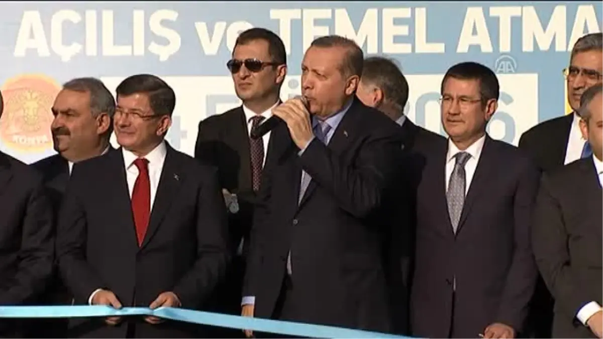 Cumhurbaşkanı Erdoğan, Toplu Açılış Töreninde Tesislerin Açılışı Yaptı