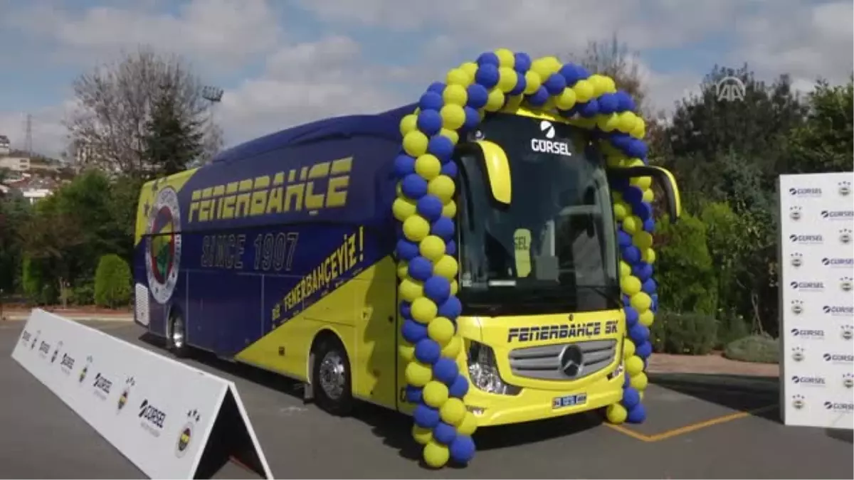 Fenerbahçe Futbol Takımına Yeni Otobüs - Istanbul