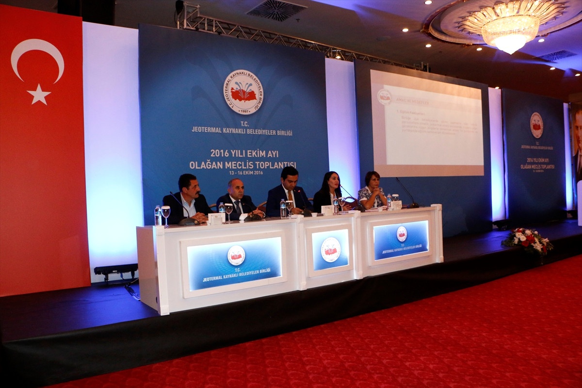 Jeotermal Kaynaklı Belediyeler Birliği Toplantısı