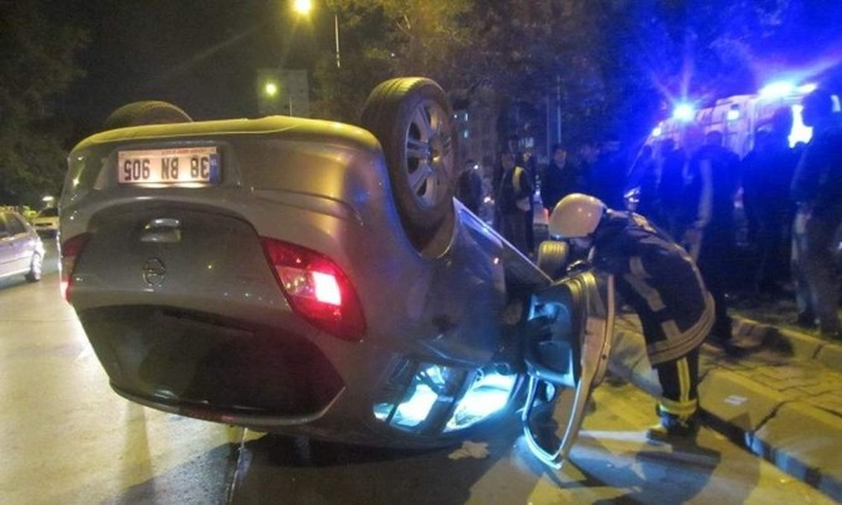 Kayseri\'de Trafik Kazası: 7 Yaralı