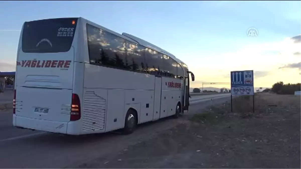 Otobüs Şoförü Tedes Yüzünden Yolcuları Indirip Eylem Yaptı