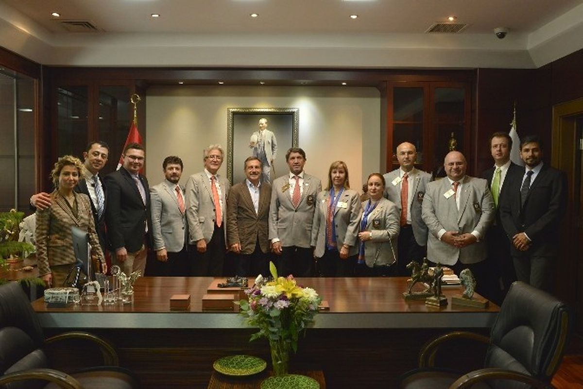 Rotary Kulüplerinden Başkan Ataç\'a Ziyaret
