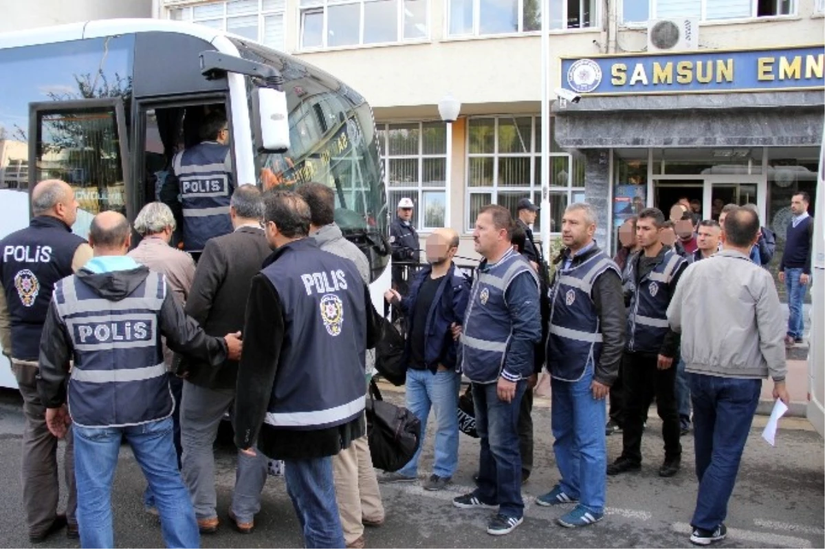 Samsun\'da 29 Öğretmen Tutuklandı