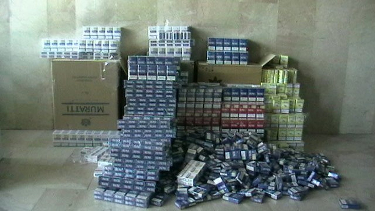 3 Bin 900 Paket Gümrük Kaçağı Sigara Bulundu