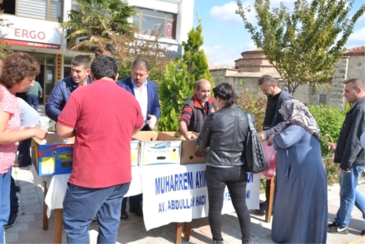 Babaeski Belediyesi\'nden Vatandaşa Aşure