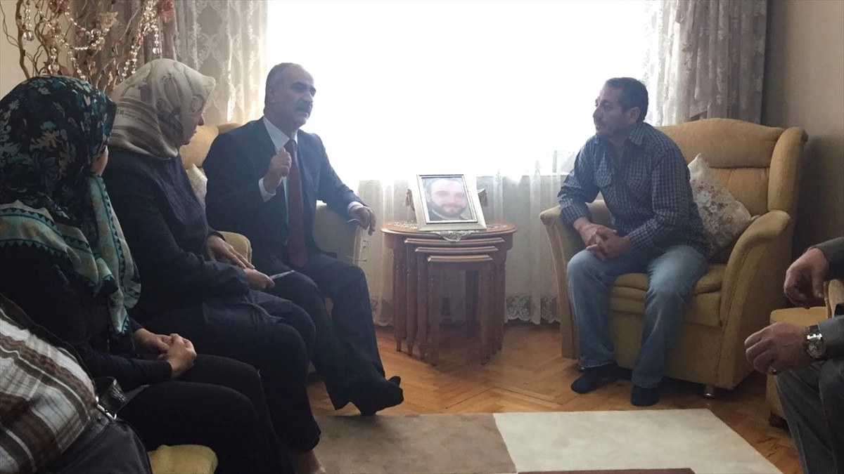 Başkan Aydın\'dan Şehit Ailesine Ziyaret