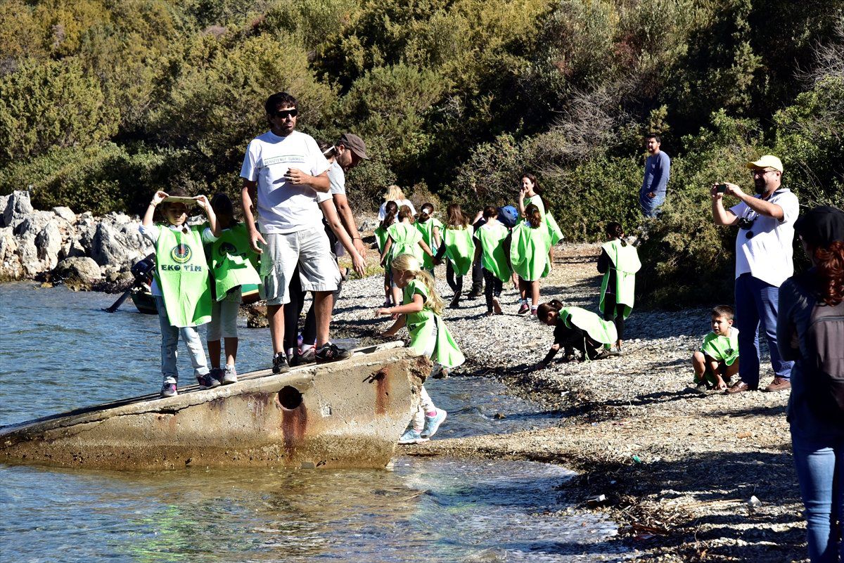 Bodrum\'da, "Uluslararası Kıyı Temizleme Günü" Etkinliği