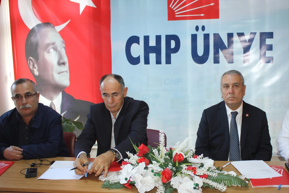 CHP Ünye Danışma Kurulu Toplandı