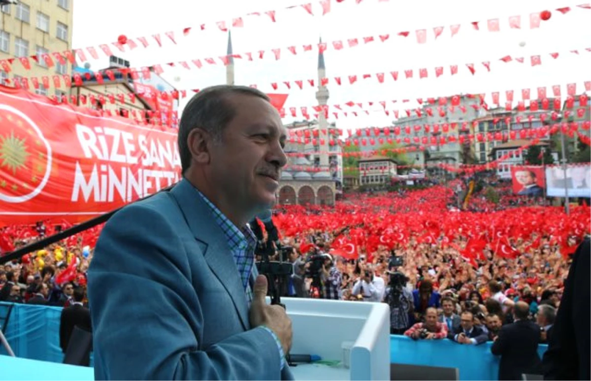 Cumhurbaşkanı Erdoğan Rize\'de