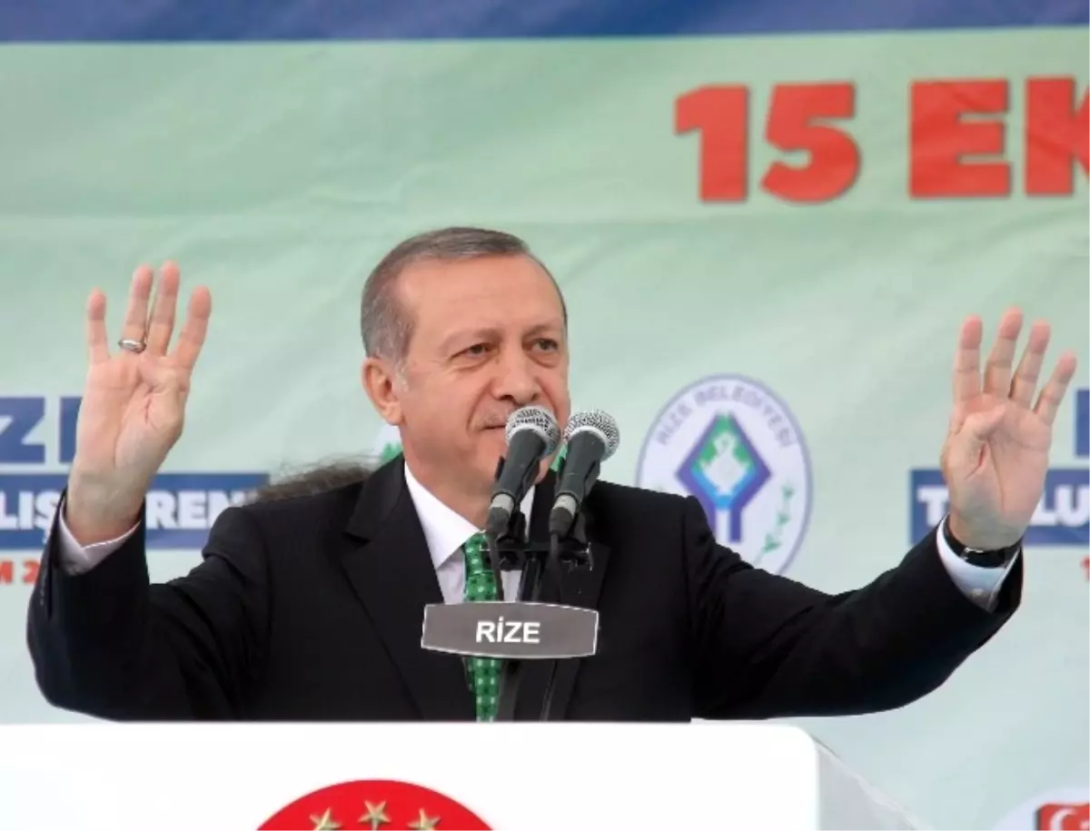 Cumhurbaşkanı Erdoğan Rize\'de