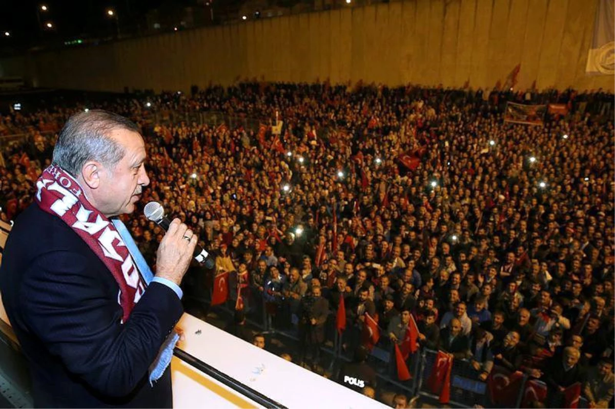 Cumhurbaşkanı Erdoğan, Trabzon\'da