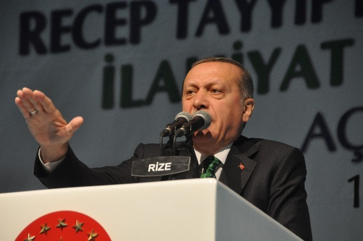 Cumhurbaşkanı Recep Tayyip Erdoğan Rize\'de