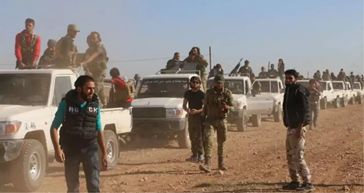 Dabık Operasyonu'ndan İlk Görüntüler Geldi, ÖSO 5 Köyü IŞİD'den Aldı!