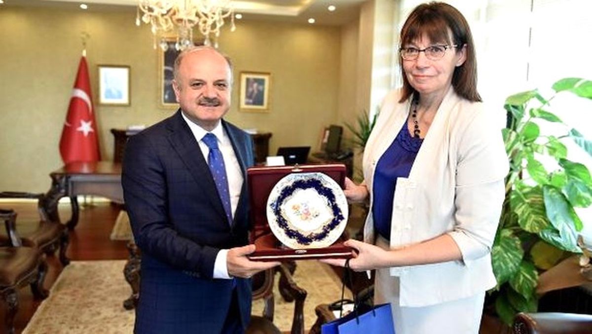 Estonya\'nın Ankara Büyükelçisi Mottus, Mersin\'de