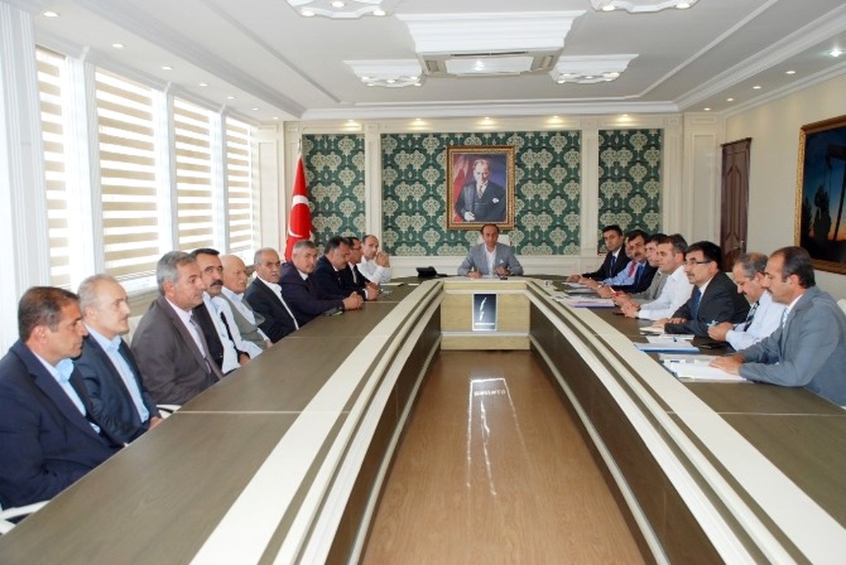 Kahta Mülk Göletinin Islah Toplantısı Yapıldı