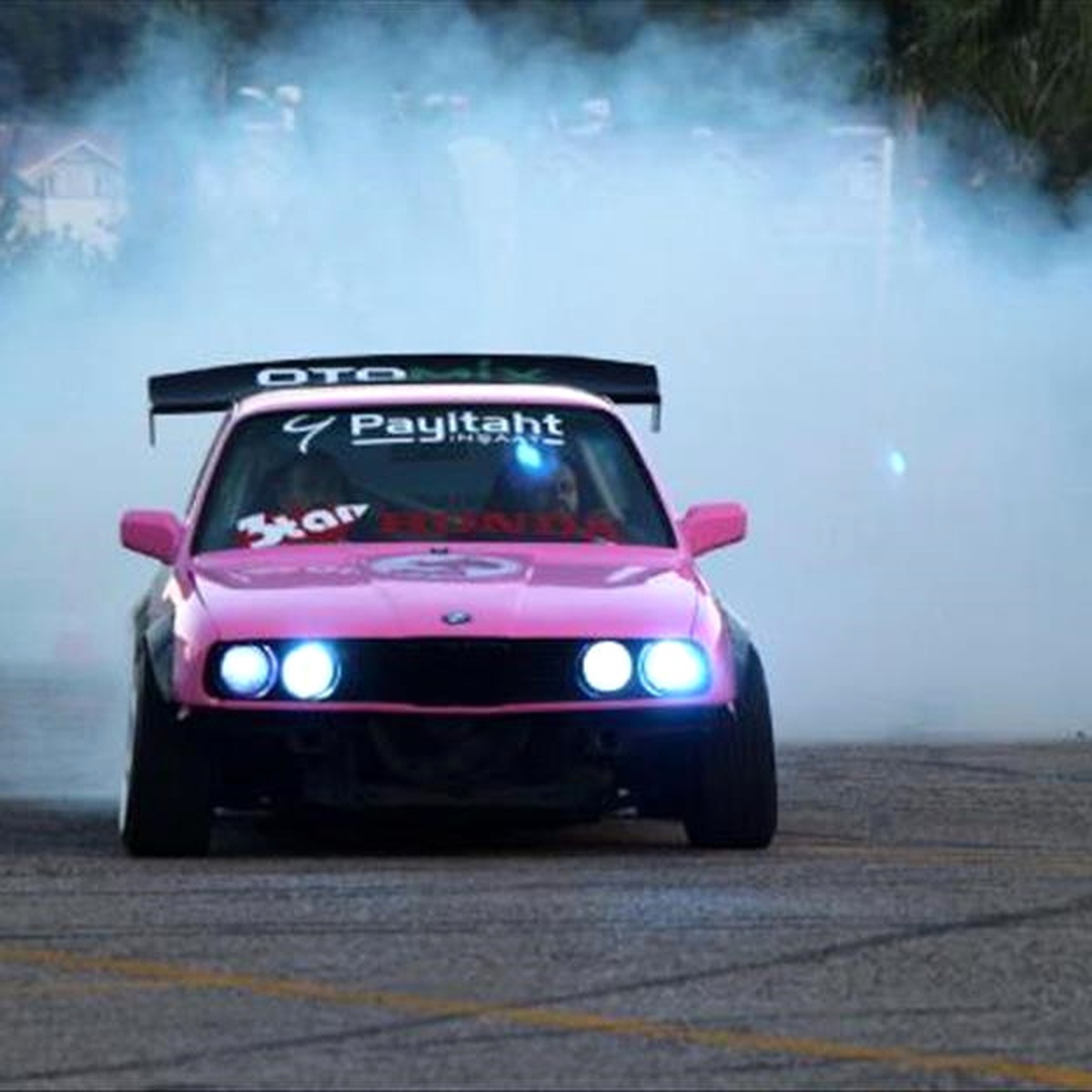 Kemer Otomobil Festivali\'nde Drift Şov