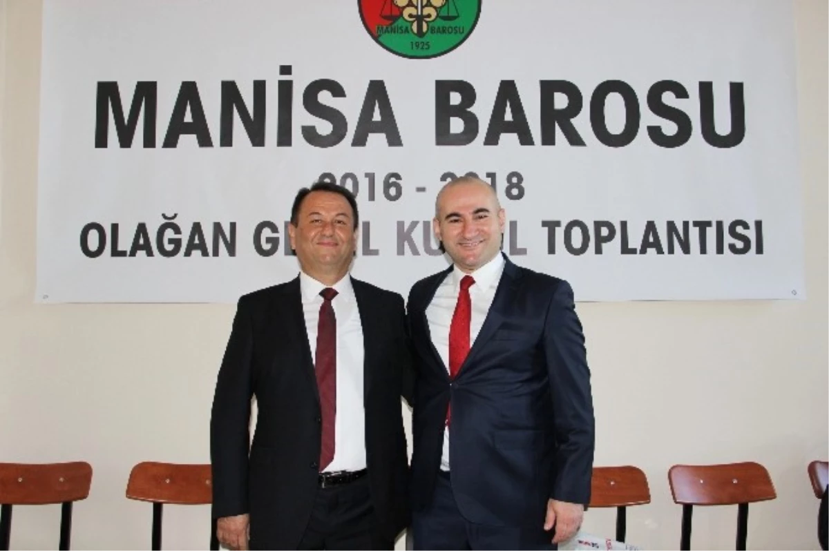 Manisa Barosu\'nda Genel Kurul Heyecanı