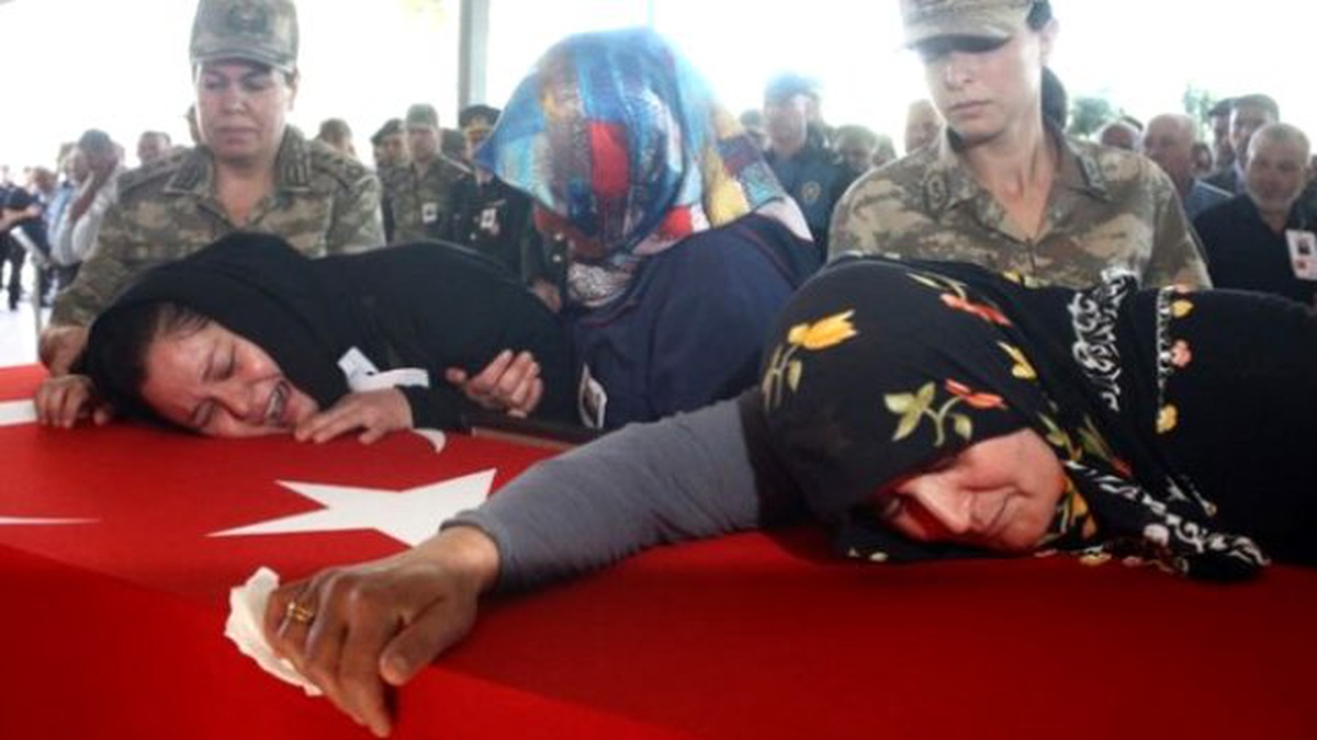 Mardin Şehidi Memleketinde Toprağa Verildi