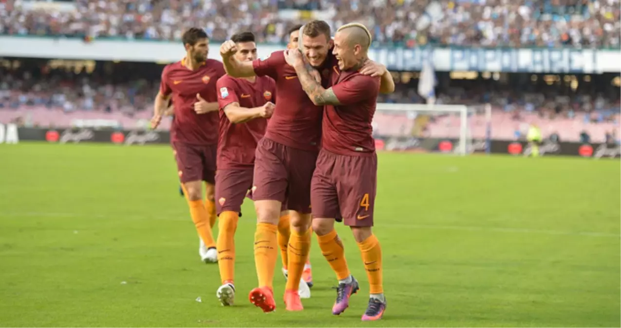 Roma Deplasmanda Beşiktaş'ın Rakibi Napoli'yi 3-1 Yendi