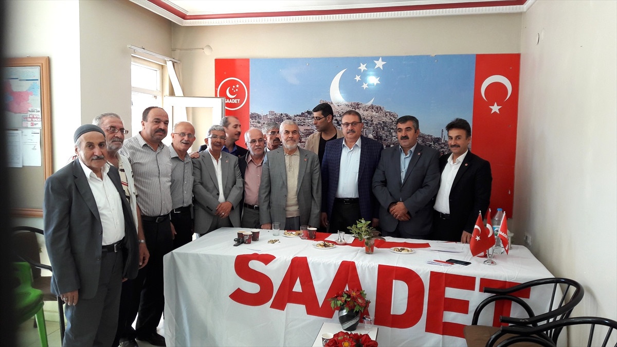 Saadet Partisi Mardin İl Başkanı İletmiş Güven Tazeledi