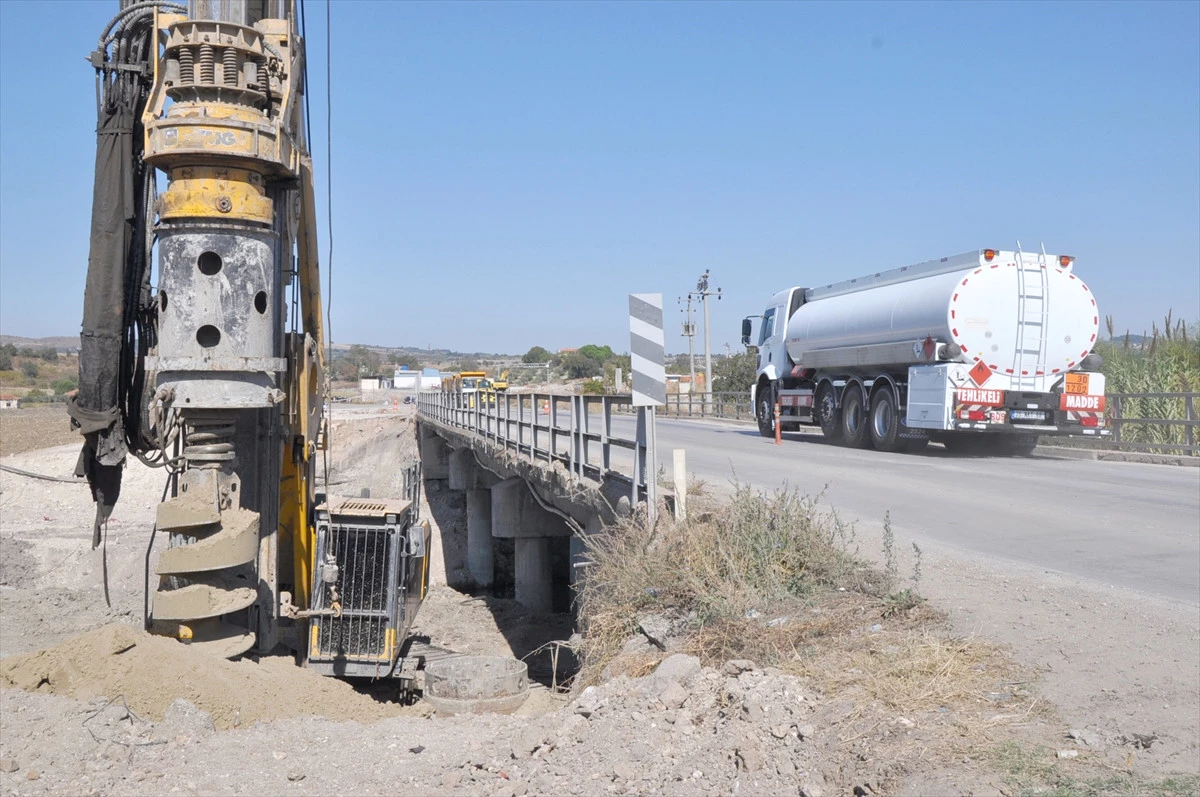 Soma\'daki Çevre Yolu Yapım Çalışmaları