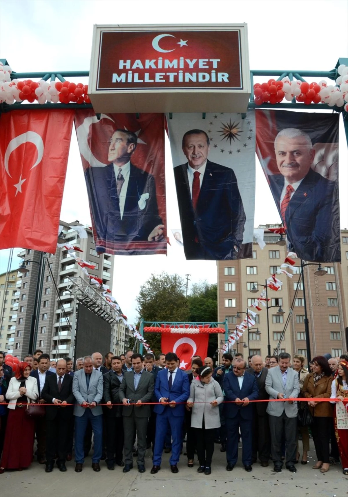 Zonguldak\'ta "15 Temmuz Şehitler Köprüsü" Açıldı