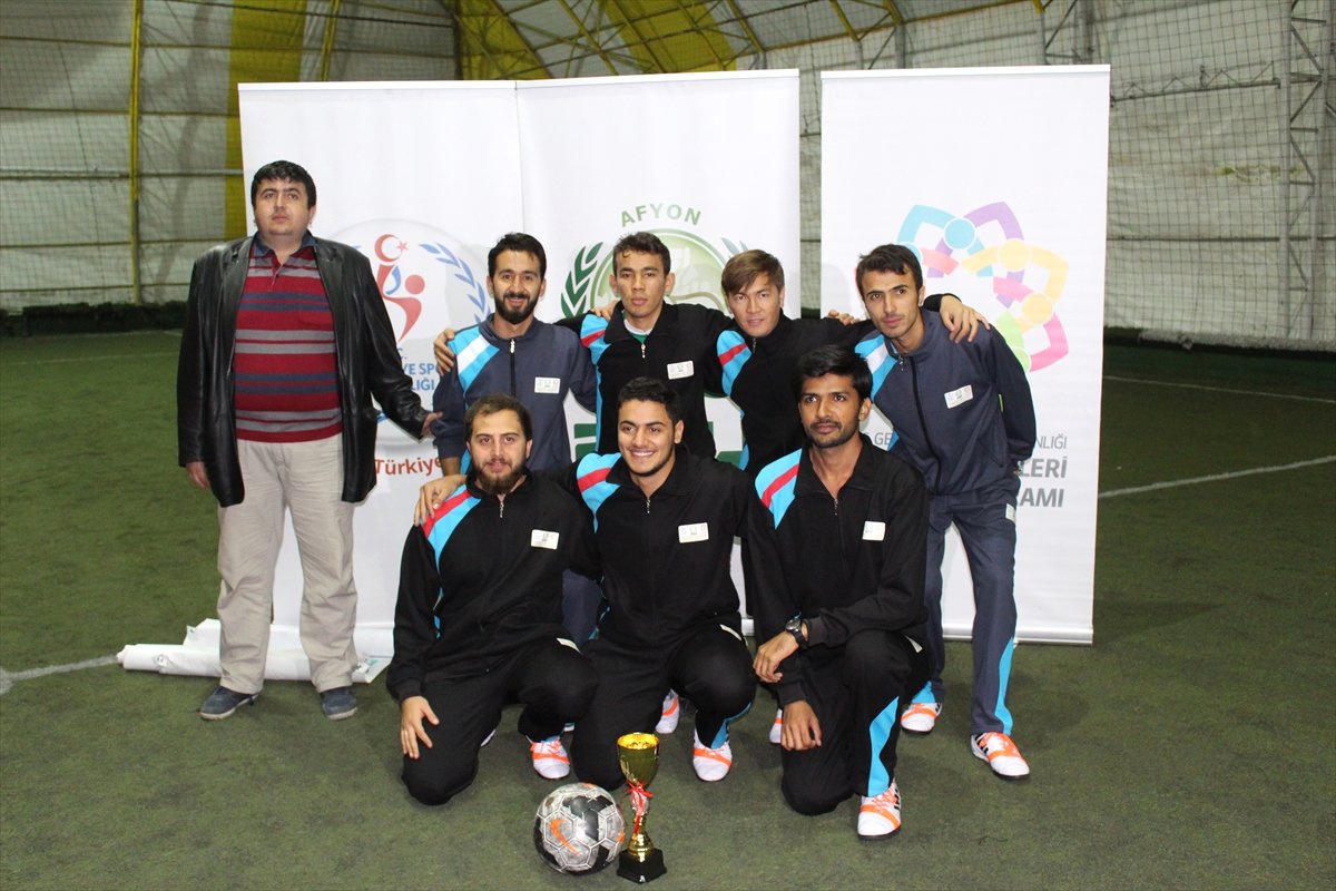 Afyonkarahisar\'da Halı Saha Futbol Turnuvası