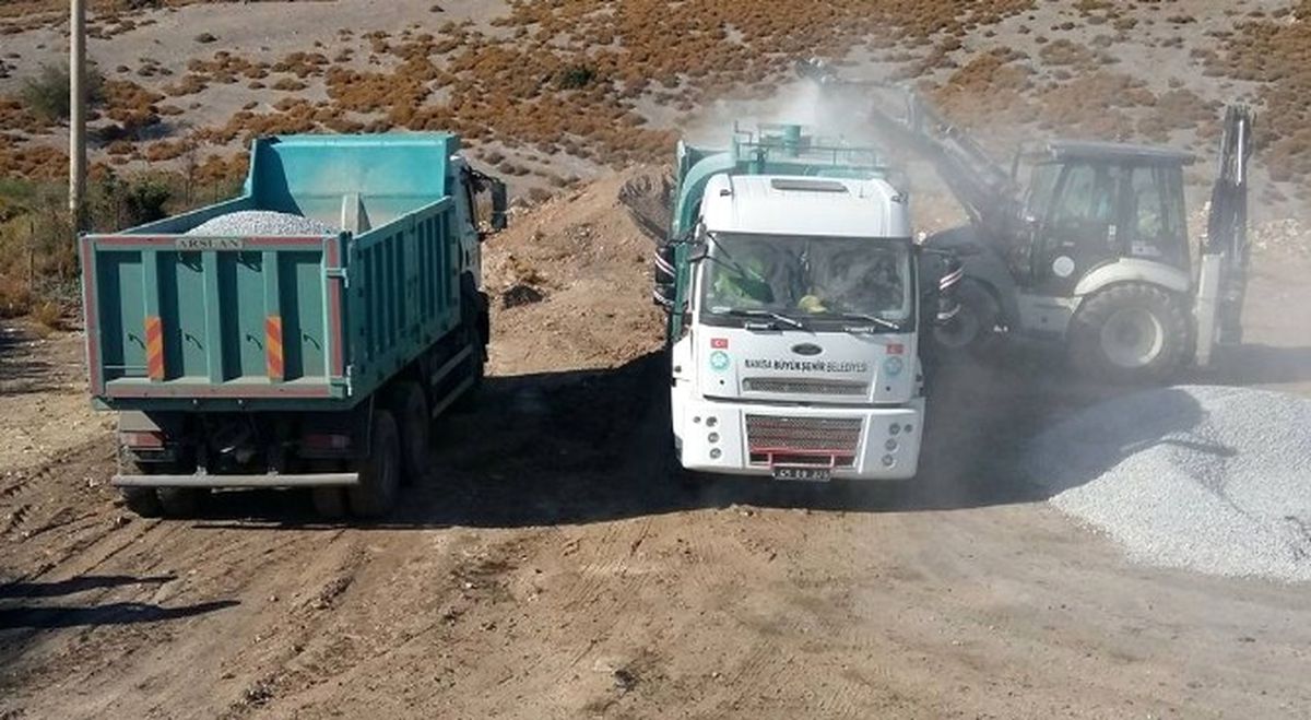 Başkan Ergün\'ün Söz Verdiği Sarıçalı Asfalta Kavuştu