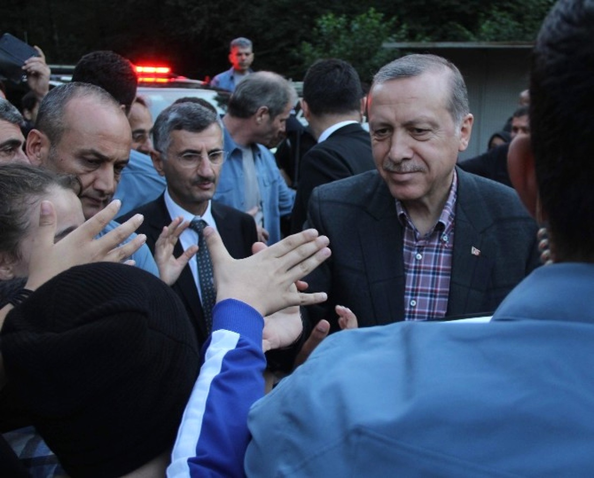 Cumhurbaşkanı Erdoğan Rize\'den Ayrıldı