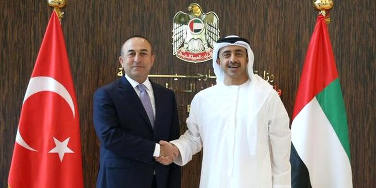 Dışişleri Bakanı Çavuşoğlu, Bae Dışişleri Bakanı Nahyan ile Görüştü