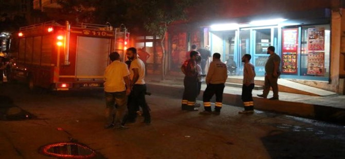 Diyarbakır\'da Markete Molotoflu Saldırı