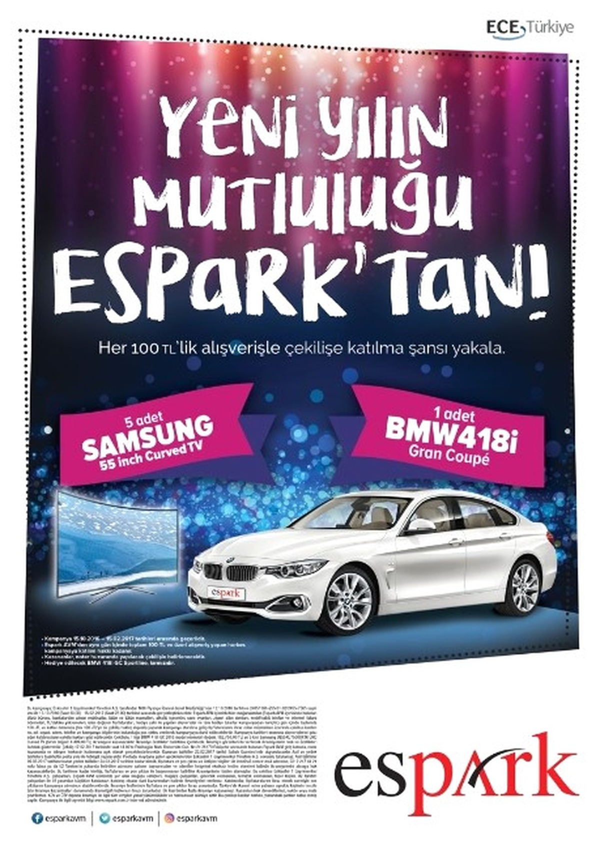 Espark\'tan Vatandaşlara Yeni Yıl Hediyesi