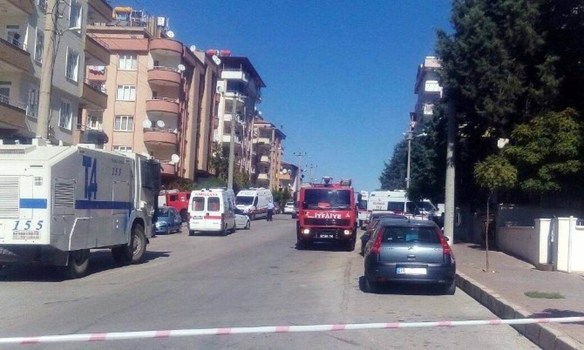Gaziantep\'te Canlı Bomba Kendini Patlattı