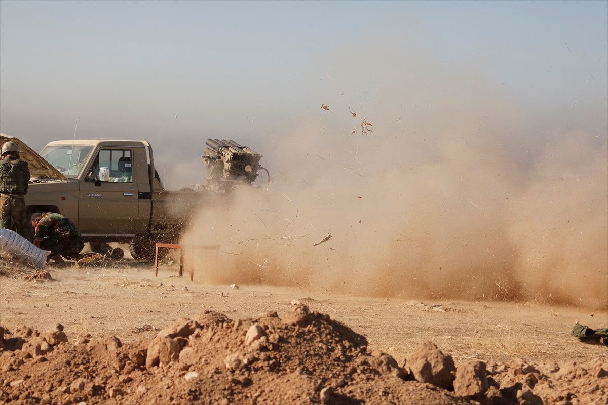 AA Ekibi Musul'da Büyük Tehlike Atlattı