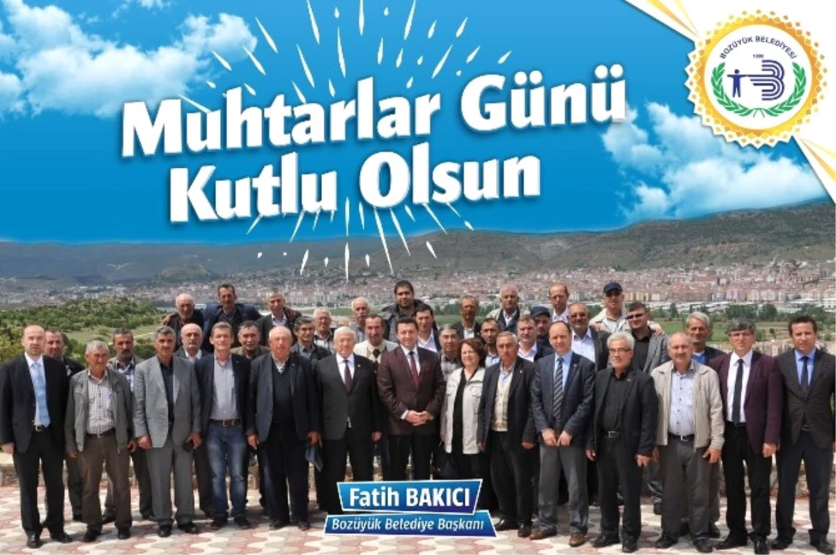 Başkan Bakıcı Muhtarlar Günü\'nü Kutladı