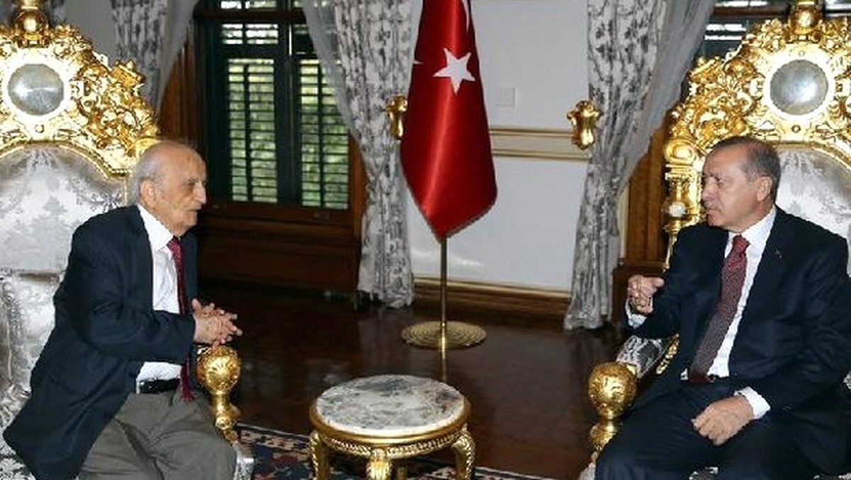Cumhurbaşkanı Erdoğan Prof. Dr. Fuat Sezgin\'i Kabul Etti