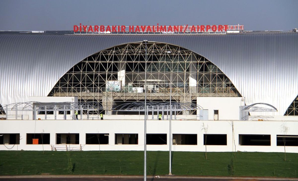 Diyarbakır Havalimanı\'nda 9 Ayda 1 Milyon 455 Bin Kişi Uçtu
