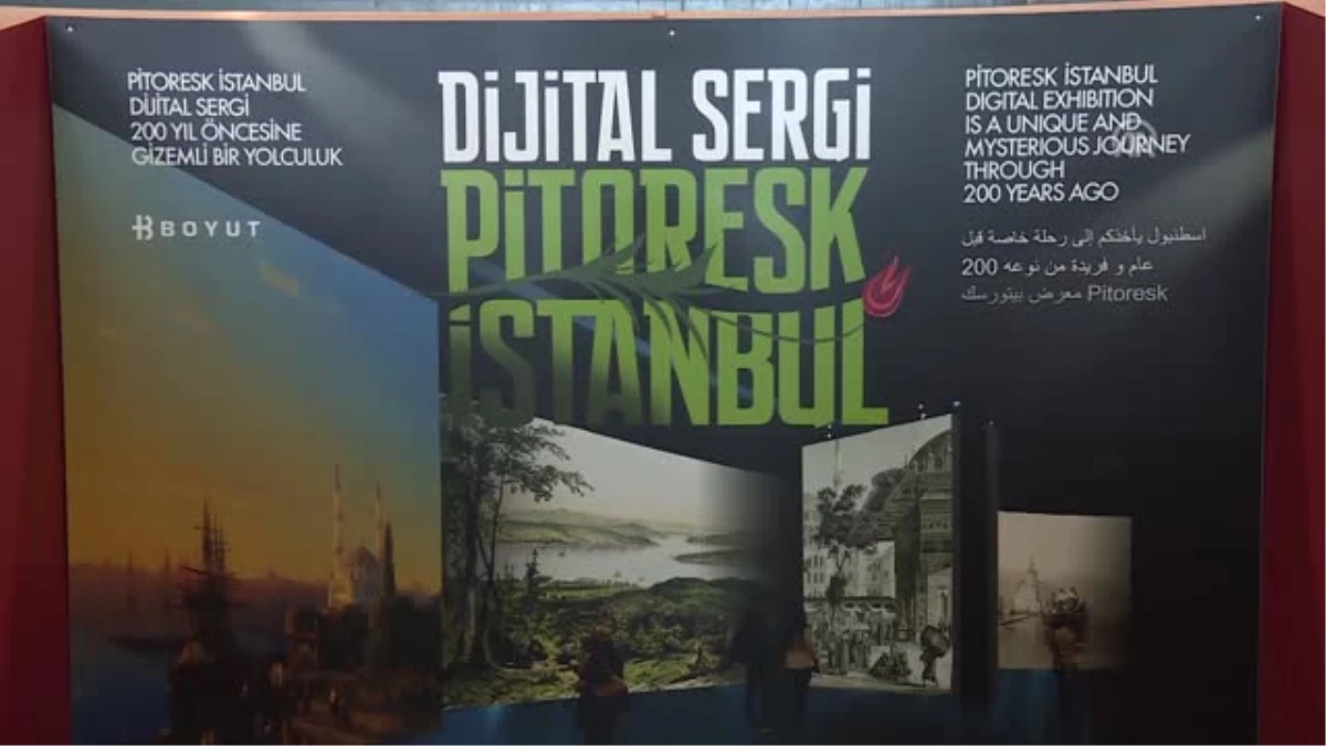 Emine Erdoğan, "Pitoresk Istanbul Dijital Sergisi"Ni Gezdi