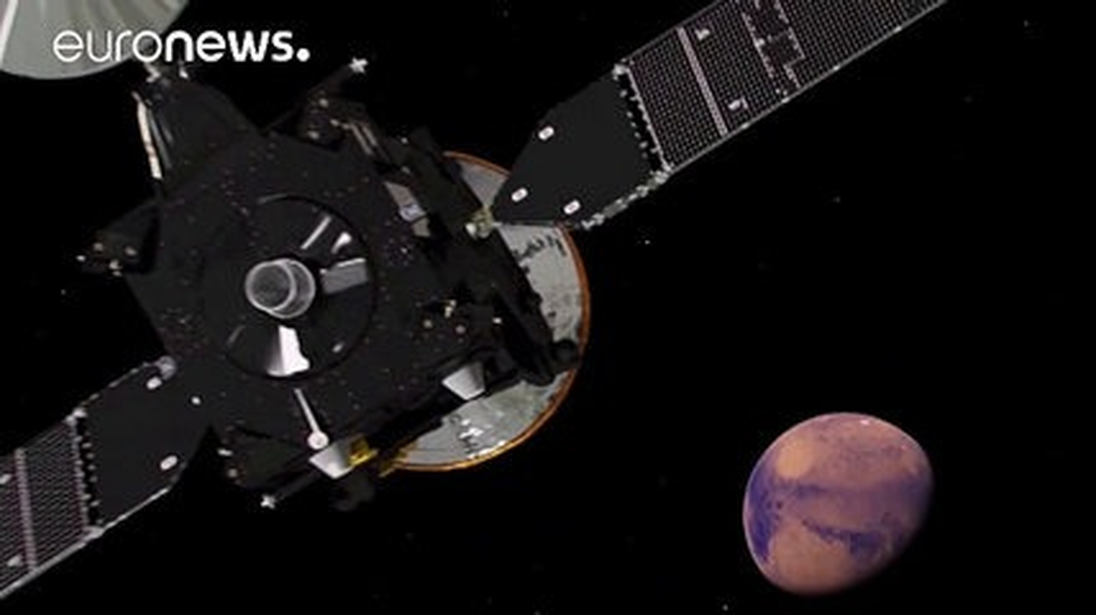 Exomars Uzay Araçlarından Schiaparelli Mars Yüzeyine İnişe Geçti