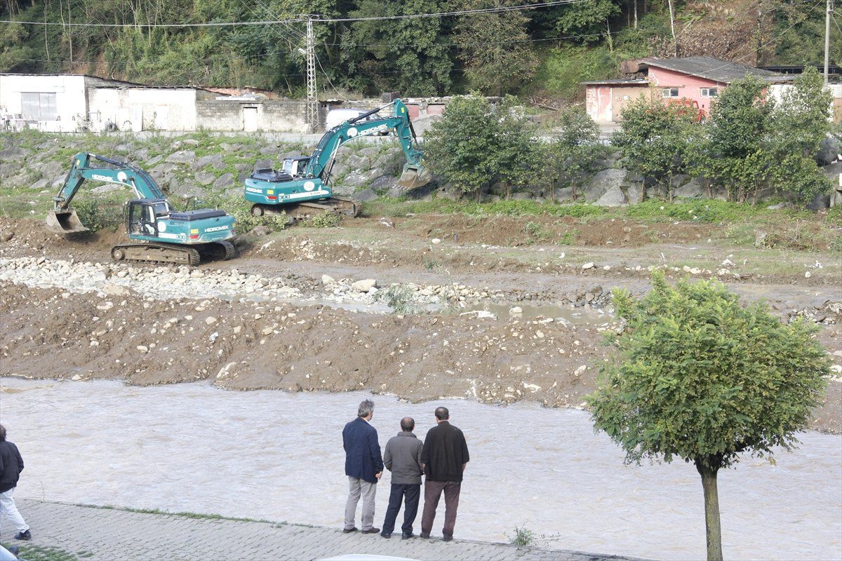 Hemşin Deresi Üzerinde Islah Çalışması