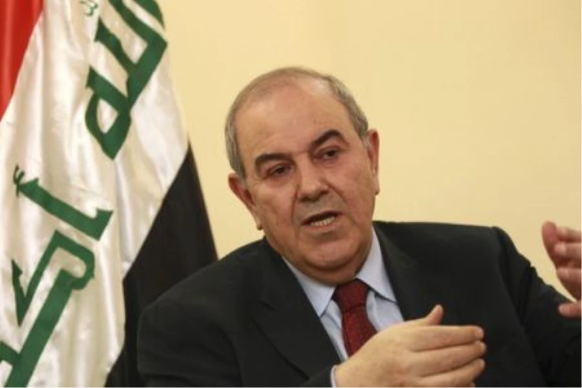 Irak Eski Başbakanı Allavi Açıklaması