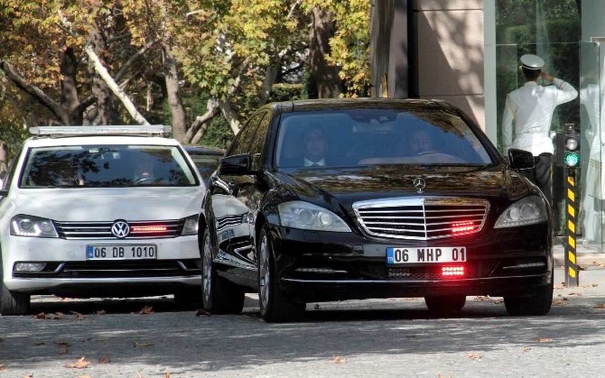 MHP Genel Başkanı Bahçeli Çankaya Köşkü\'nde