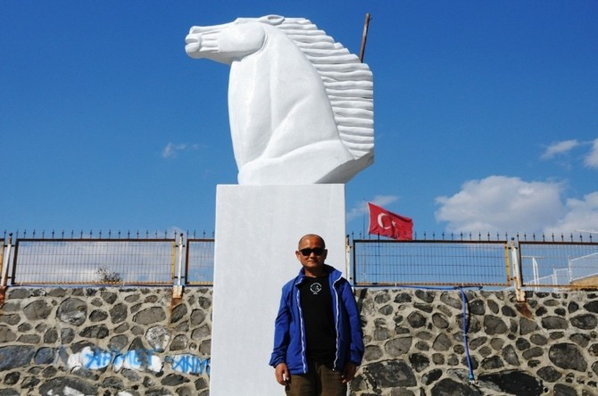 2. Bisanthe Taş Heykel Sempozyumu: "Rüzgar Atı"